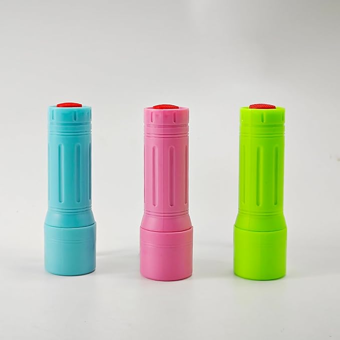 3 Pack 9-LED Mini Flashlight Bulk, Small Multicolor Flashlights - Image 7