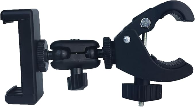 Phone Holder with Clamp for Golf Cart Universal Phone Mount Holder for Bicycle - Image 9