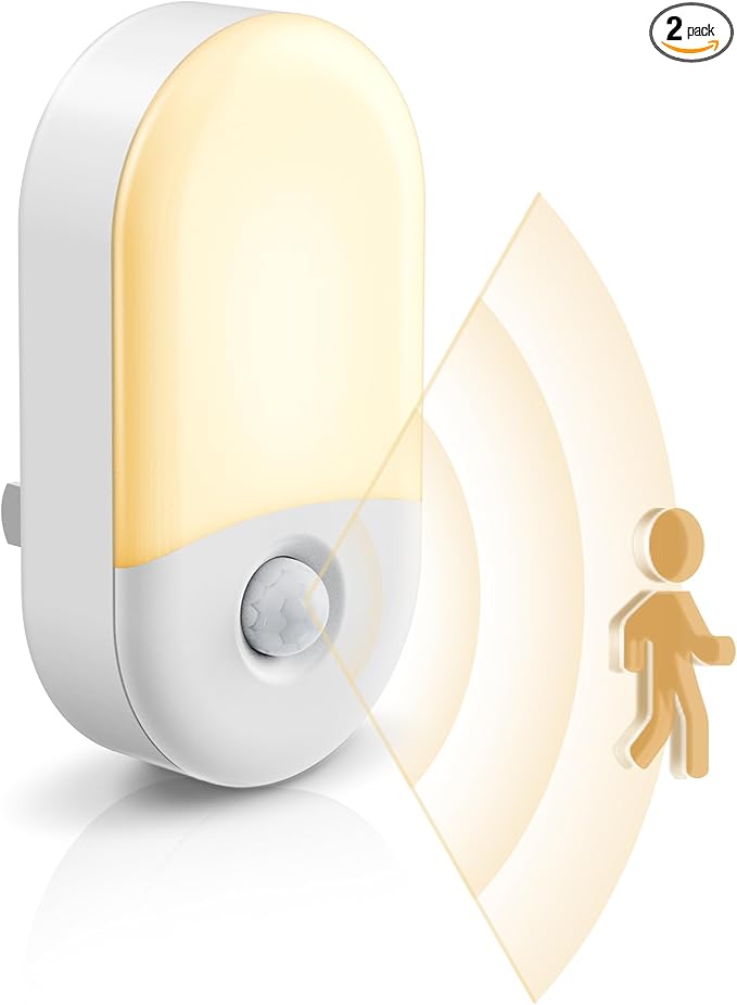 L LOHAS LED Motion Sensor Night Light, Motion Activated Night Light, Night by LLOHASLED