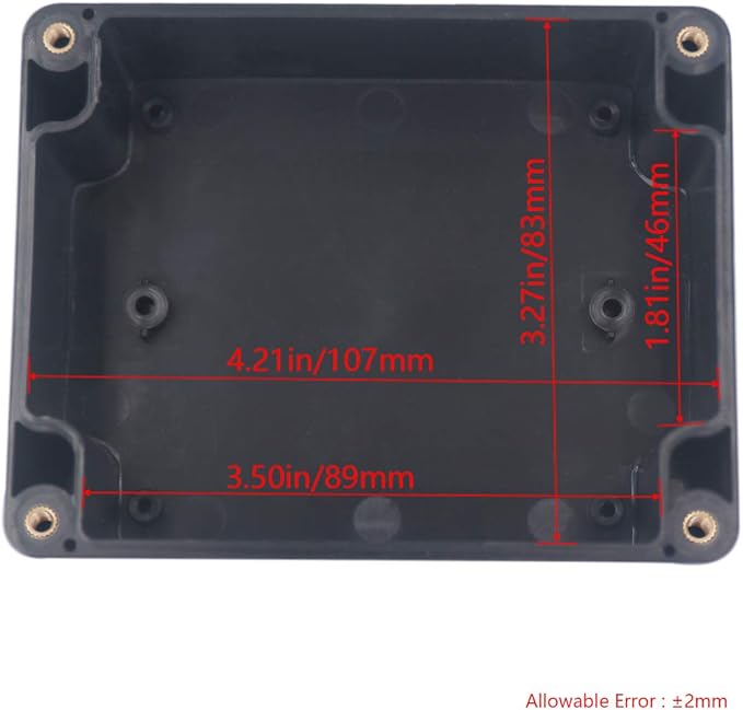 Project Box ABS Black Electrical Boxes IP65 Outdoor Waterproof Box Electronic - Image 4