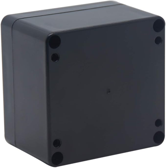 2 Pack Project Box IP65 Waterproof Junction Box ABS Plastic Black Electrical - Image 7