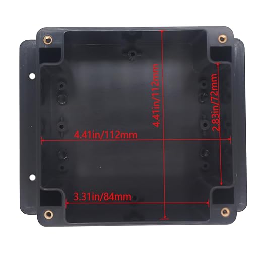 Junction Box IP65 Waterproof ABS Plastic Electrical Project Case Power Junction - Image 3