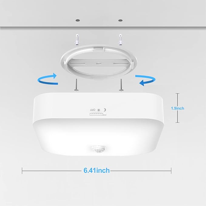 WhitePoplar Rechargeable Motion Sensor Closet Light, Rechargeable Battery - Image 6