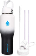 SENDESTAR Water Bottle, Wide Mouth Stainless Steel Vacuum Insulated Double Wall by Sendestar