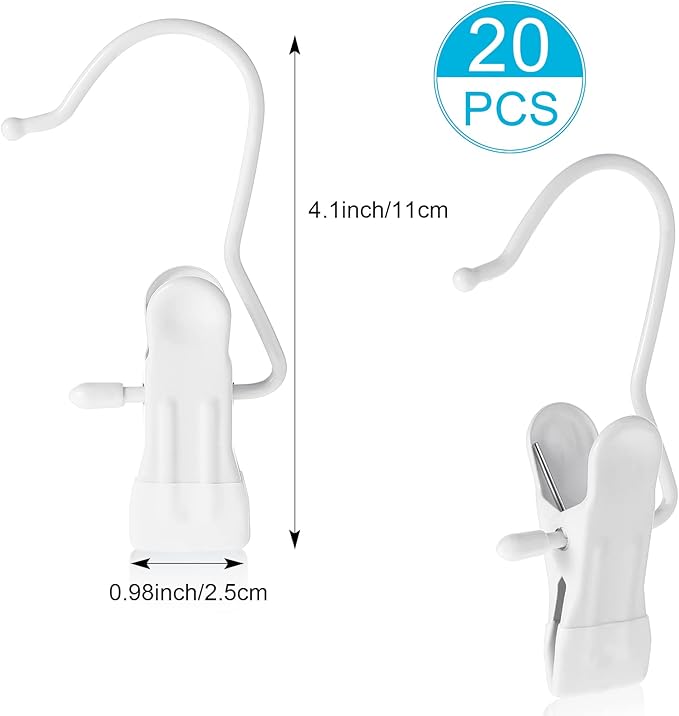 Hotop 20 Pieces Boot Hanger Clips - Image 2