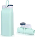 Collapsible Water Bottle, Reusable Foldable BPA Free Silicone Water Bottle by Unknown