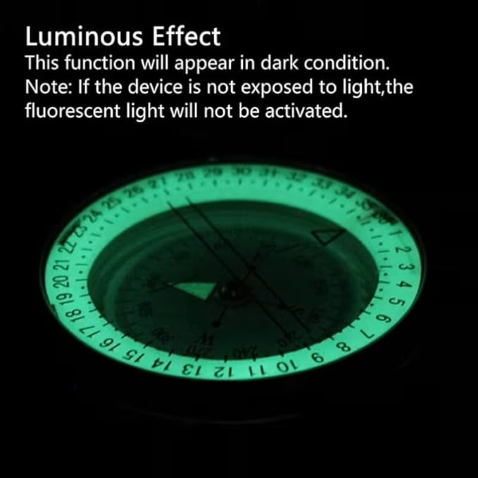 Multifunctional Military Aiming Navigation Compass Compass | IP65 Military - Image 5