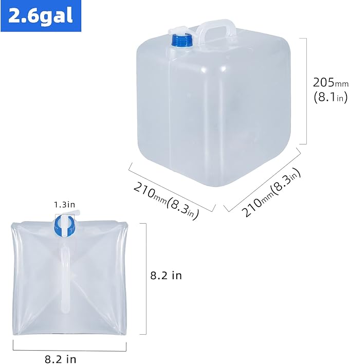 2 Pack Collapsible Water Container - Image 6