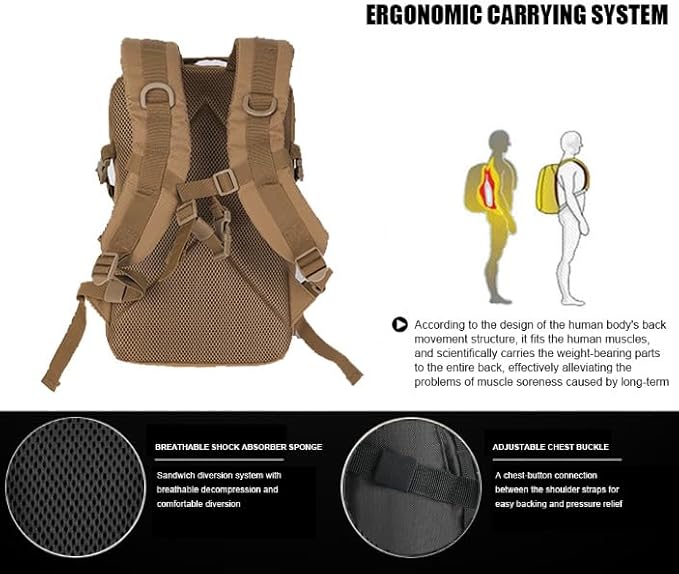 Miramrax 12L Small Backpack Day Pack - Image 7