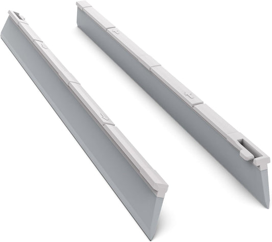 KOLLIEE 61" Replacement Rubber Squeegee Broom Blade 2 Pcs Window Squeegee Blade Cleaning Supplies