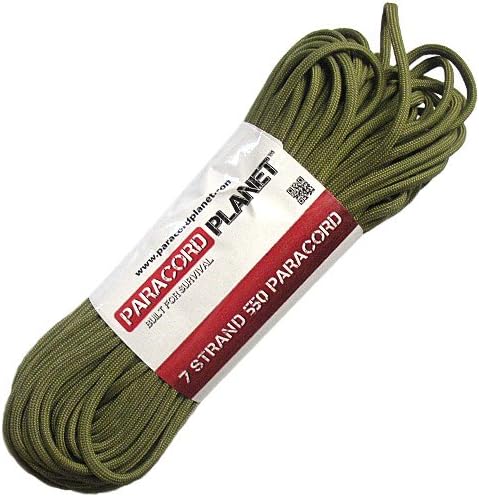 Paracord Planet Solid Color 550lb Paracord – 7 Strand Type III Nylon Cord - Image 2