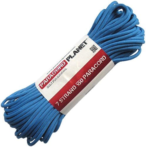 Paracord Planet Nylon 550lb Type III 7 Strand Paracord by ParacordPlanet