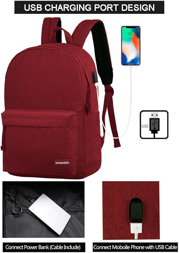 SUPACOOL Casual Laptop Backpack - Image 2