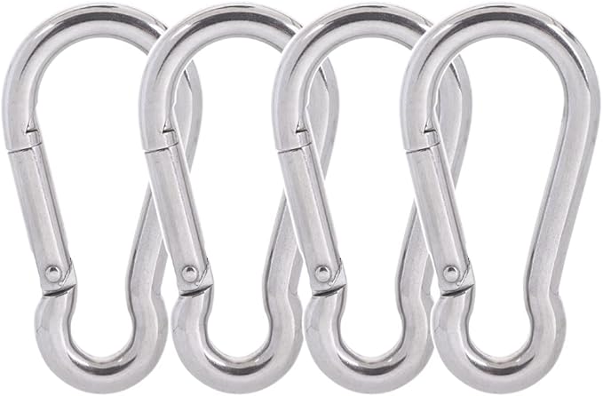 PROND Carabiner Clip, Heavy Duty Carabiner Clips, 316 Stainless Steel Carabiner by PROND