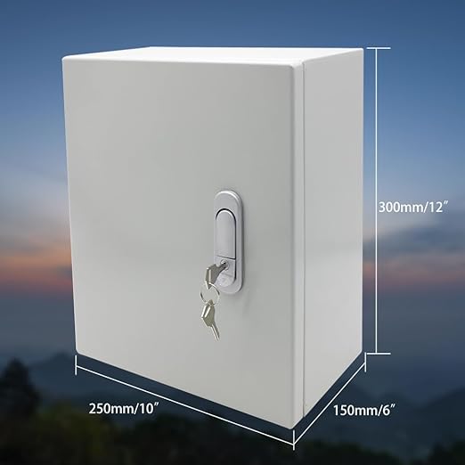 Steel Electrical Junction Box, 12 * 10 * 6 in Waterproof & Dustproof Electrical - Image 5