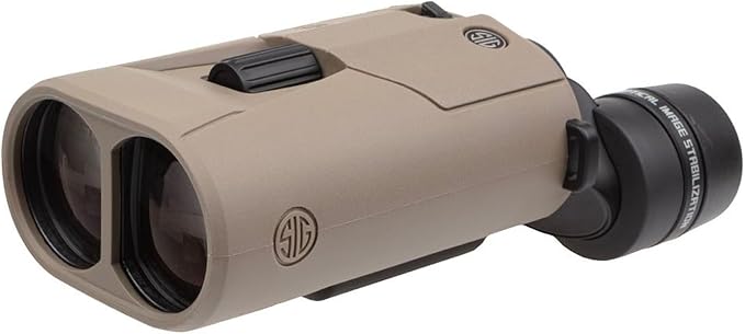 SIG SAUER Zulu6 FDE HDX OIS 12X42mm Waterproof Fog-Proof Portable Roof Prism by SIGSAUER