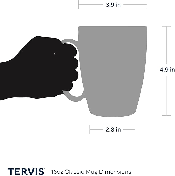 Tervis 16oz Clear Insulated Mug Collection - Image 4