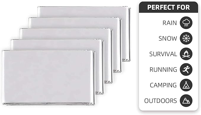 GALAXYLENSE Emergency Mylar Thermal Blanket - Image 7