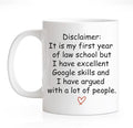 RZHV Trust Me I Am A Lawyer 11 Oz White Novelty Mug, Funny Lawyer Coffee by RZHV
