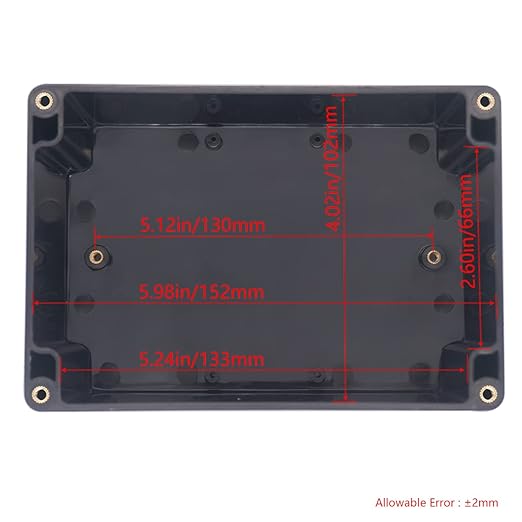 Project Box IP65 Waterproof Junction Box ABS Plastic Electrical Boxes DIY - Image 3