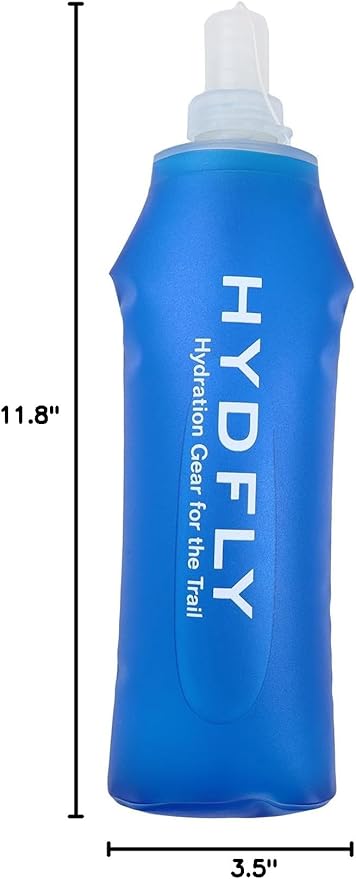 Collapsible Water Bottle, BPA-Free Collapsible Soft Flask Foldable Water Bottle - Image 8