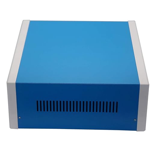 Zulkit Junction Box Blue Metal Project Box DIY Electric Enclosure Case - Image 4