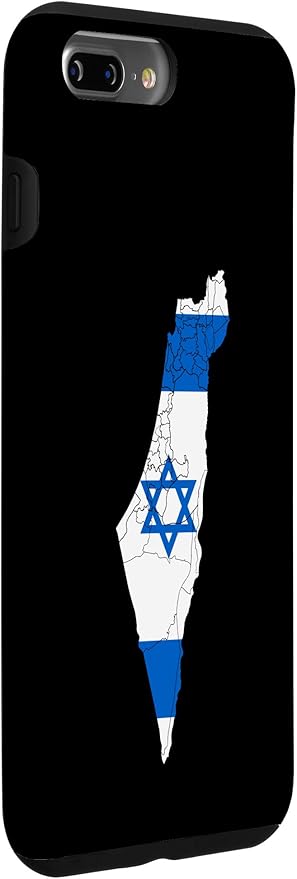 Israel National Flag Distressed Map Case - Image 3
