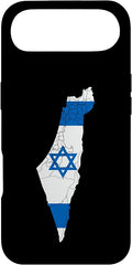 Israel National Flag Distressed Map Case by Unknown