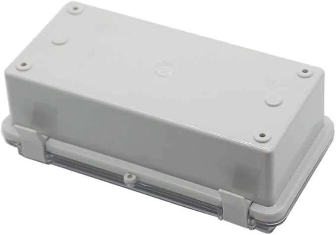 Zulkit 2pcs Junction Box ABS Plastic Dustproof Waterproof IP65 Electrical Boxes - Image 3