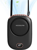 AOCOOLFAN Portable Neck Fan, Mini Small Personal Handheld Fan USB Rechargeable by AOCOOLFAN