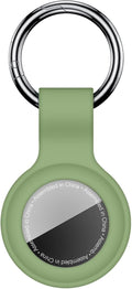 Linsaner Case for AirTag 2nd Gen & 1st Gen, Silicone Holder Keychain Key Ring by Linsaner