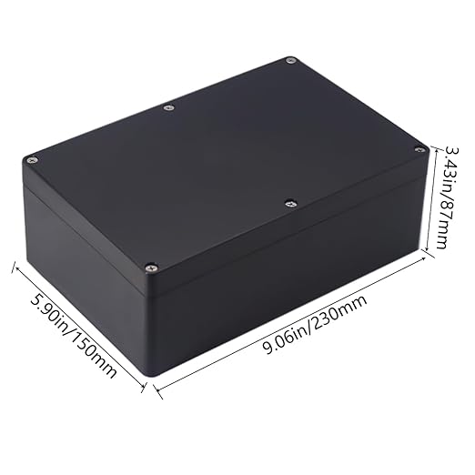 Project Box IP65 Waterproof Junction Box ABS Plastic Electrical Boxes DIY - Image 2
