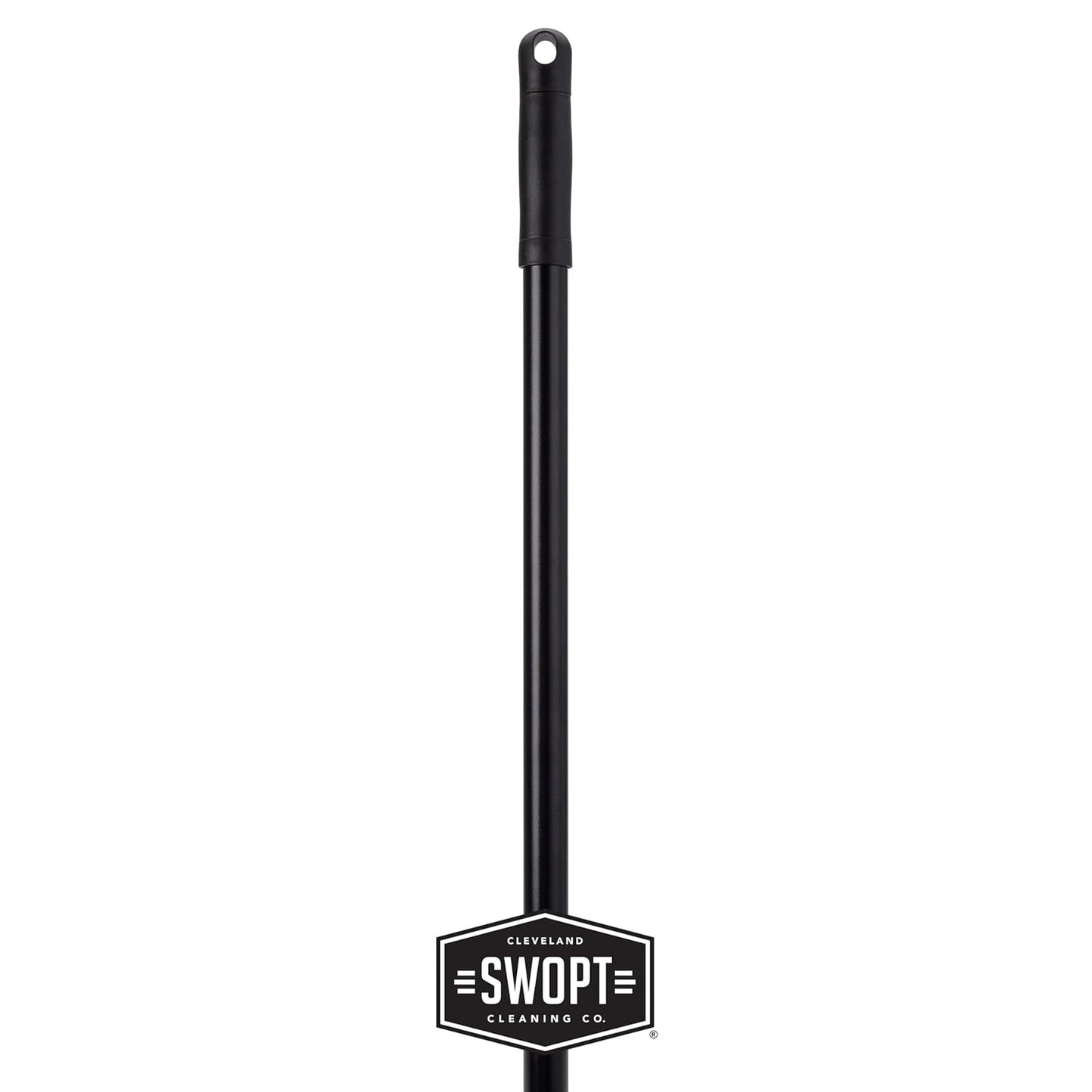 SWOPT Standard 48” Steel Handle – Ergonomic Design Eliminates Loose Handles — Interchangeable with All SWOPT Cleaning Products for More Efficient Cleaning and Storage