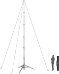 RAUBAY 24' Tall Tripod Stand, Extreme Tall Heavy Duty Sports Camera Video Tripod by RAUBAY