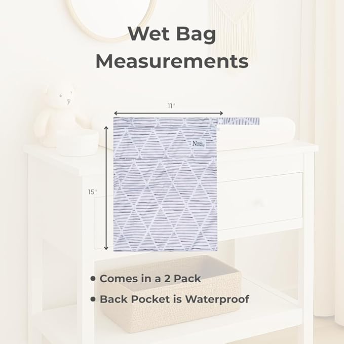 Nora's Nursery Wet Dry Bags - Image 2
