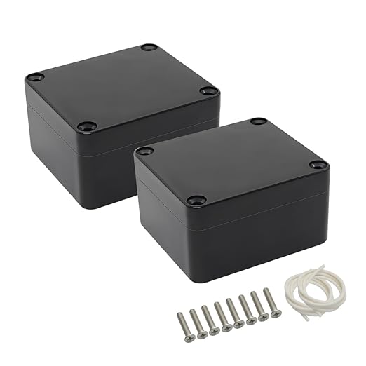 LeMotech Electrical Box ABS Plastic Project Box IP65 Waterproof Junction Box by LeMotech