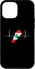 Lebanon Heart Lebanese Heartbeat Vintage Lebanon Map Case by Unknown