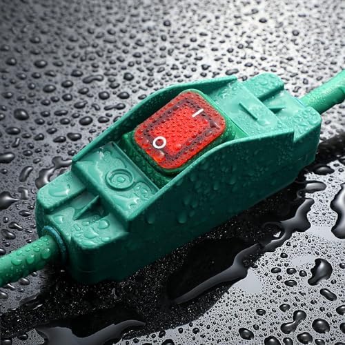 Extension Cord with Switch On/Off Waterproof Switch 35Ft No Plugging and - Image 3
