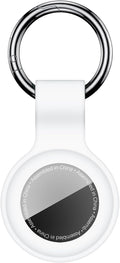 Linsaner Case for AirTag 2nd Gen & 1st Gen, Silicone Holder Keychain Key Ring by Linsaner