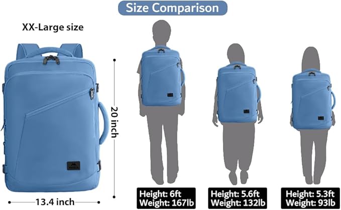 MATEIN Big Backpack for Travel, Carry on Backpack for Airlines - Image 9