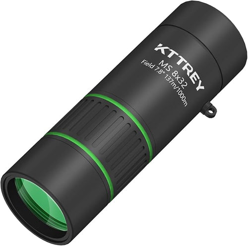 8x32 Monocular Telescope for Adults, High Power BAK4 Prism FMC Coating IPX7 by Unknown