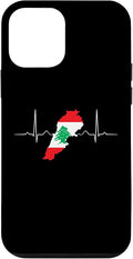 Lebanon Heart Lebanese Heartbeat Vintage Lebanon Map Case by Unknown