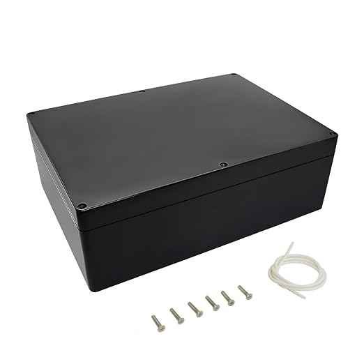 LeMotech Project Box ABS Plastic IP65 Waterproof Dustproof Electrical Junction by LeMotech