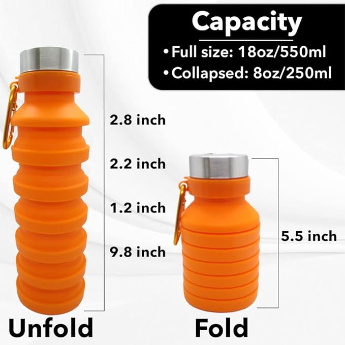 Gadgetime USA Collapsible Water Bottle - Image 5