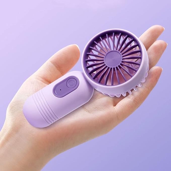 VanSmaGo Portable Mini 2-pack Handheld Personal Small Fan - Image 7