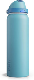 Insulated Water Bottle with Straw by ENCOOL