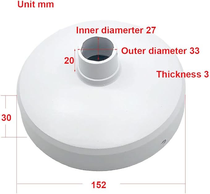 260MM L-Type Aluminum Alloy Outdoor Security Camera Mount Bracket, Dome Camera - Image 3