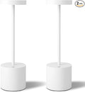 TBBGA Cordless Table Lamps Set of 2, 5000mAh Rechargeable Battery Powered Lamp by TBBGALEDCordlessTableLamps