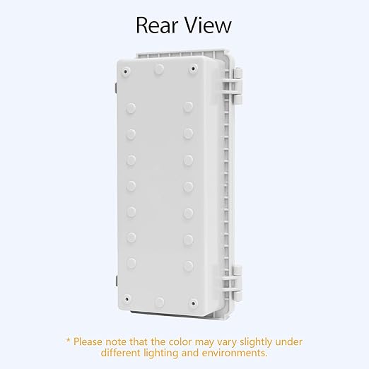 LeMotech Electrical Box, IP67 Waterproof Hinged Cover Stainless Steel Latch - Image 6
