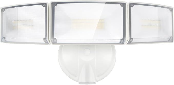 LUTEC 75W 8000LM Dusk to Dawn Outdoor Lighting, LED Flood Light Outdoor by LUTEC